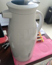 JEKO&JEKO保温壶家用热水瓶暖水壶宿舍大容量开水瓶玻璃内胆 1.6L浅灰色 实拍图