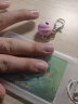 洁比世 透明卡套 ic证件套钥匙扣饭卡学生门禁公交银行卡套 带铃铛防丢 实拍图