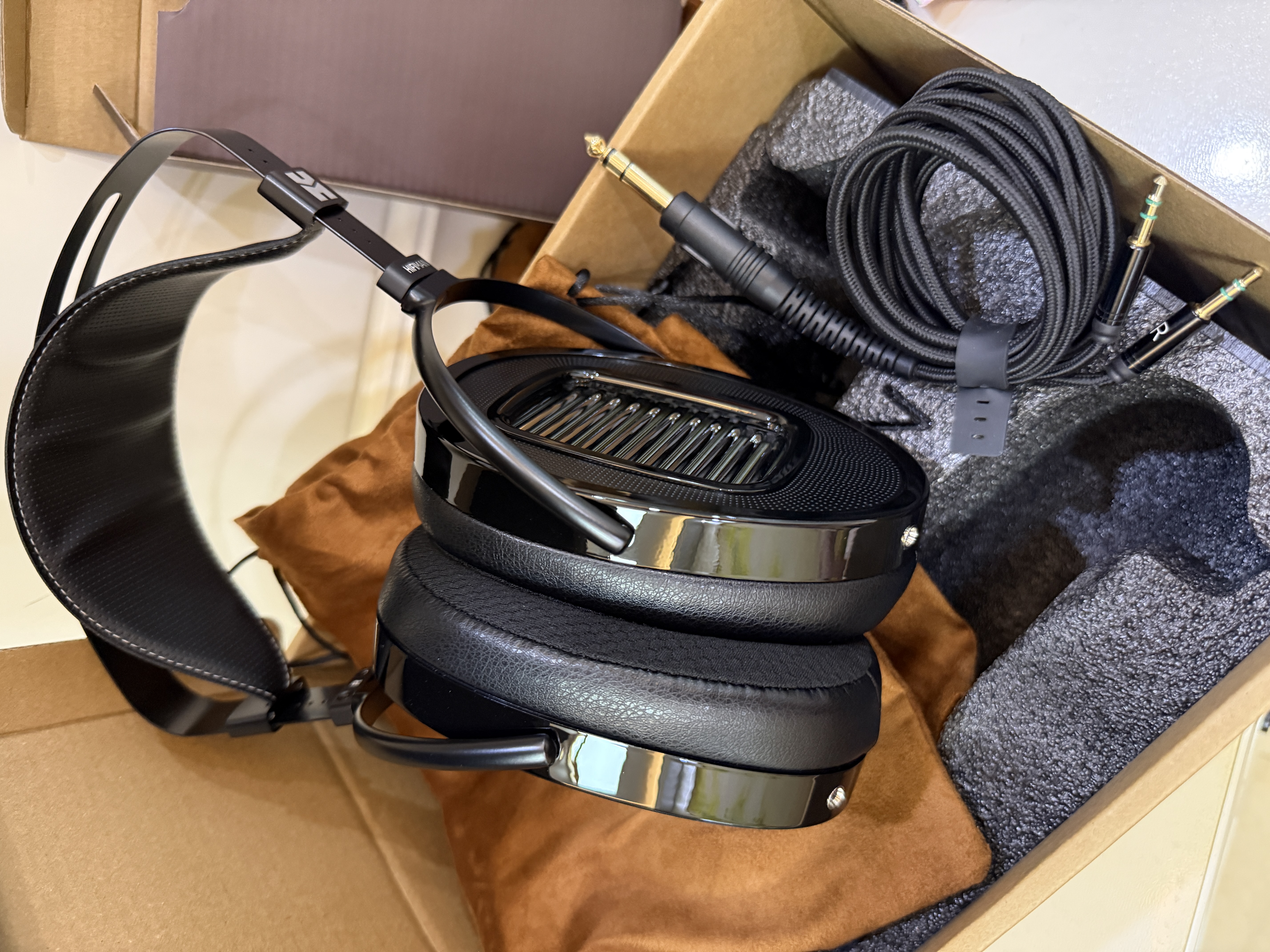 HIFIMAN（海菲曼）ARYA UNVEILED平板振膜头戴式耳机HIFI发烧 实拍图