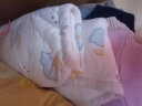 童泰秋冬婴儿衣服对开棉立领套装0-3岁宝宝棉服 蓝色 80cm 实拍图