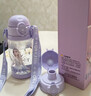 迪士尼（Disney）儿童水杯女孩直饮防摔上学专用艾莎小学生幼儿园水壶夏季吸管杯 实拍图
