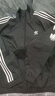 adidas宽松日常舒适运动夹克外套男女春季新款阿迪达斯官方三叶草   黑色（推荐选大一码)   XL 实拍图