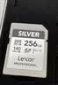 雷克沙（Lexar）128GB SD存储卡 U3 V30 佳能索尼富士尼康相机高速SD卡 读225MB/s 写160MB/s 4K超清录制 SD银卡 实拍图