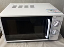 格兰仕（Galanz）平板式小型家用微波炉20升700W精准温控旋钮操作更便捷DG(S0) 实拍图