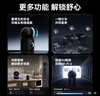 鸿蒙智选海雀双摄500万监控摄像头家用360度无死角带夜视全景语音可对话可视频 室内家庭宠物看护器双雀Max 实拍图