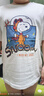 史努比（SNOOPY）【2件装】童装儿童短袖T恤男女童纯棉夏装 黑V字母+白宇航员 140 实拍图