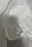 MUJI 女式 汉麻水洗衬衫领长袖衬衫女士女装衬衣外套内搭上衣女款春夏 白色 S （155/80A） 实拍图
