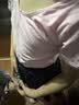艾舞戈儿童舞蹈服女童夏季练功服宝宝芭蕾舞连体服中国舞服考级跳舞衣 粉色-短袖 160 身高140-150cm体重68-78斤 实拍图