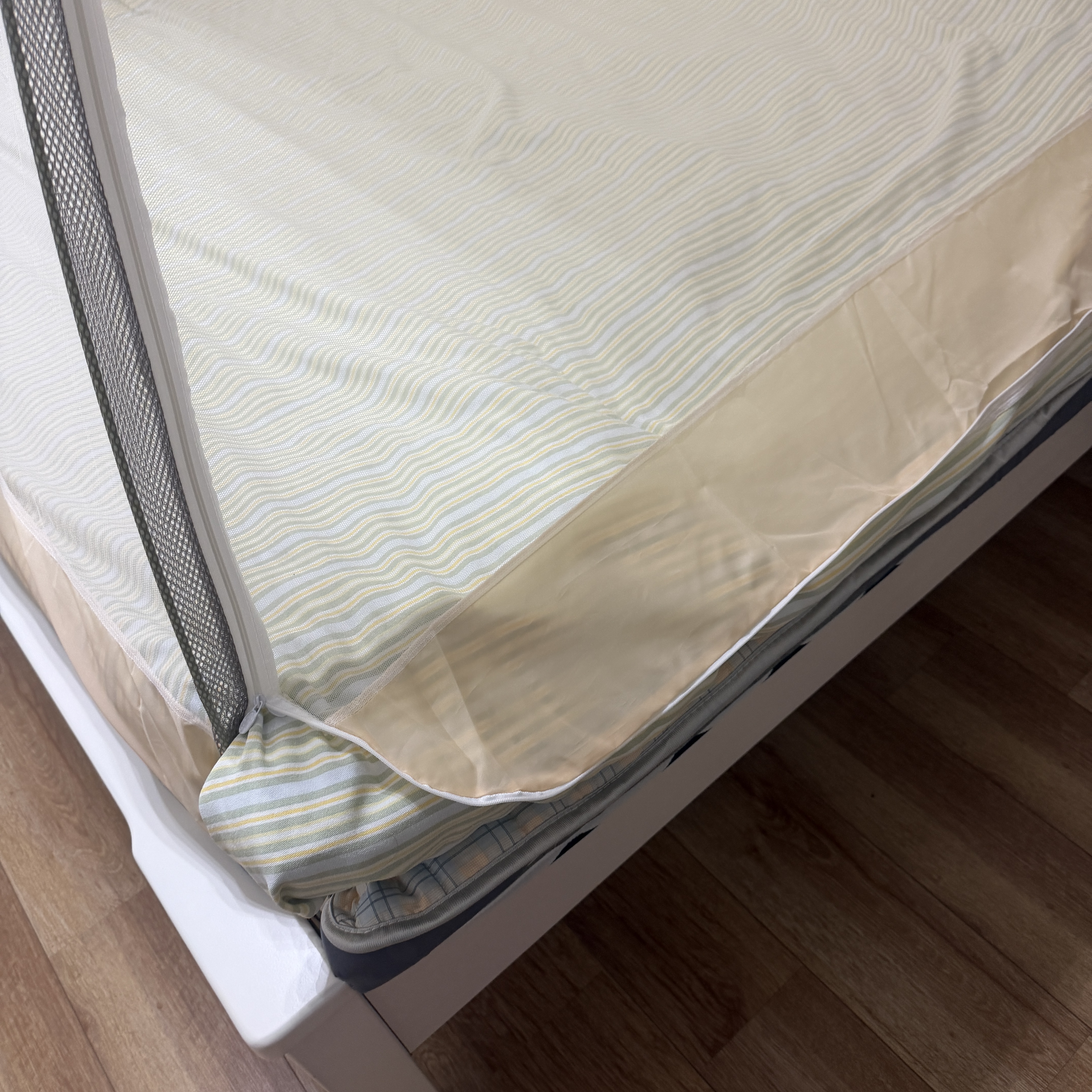 雅鹿·自由自在免安装蚊帐1.8x2米家用一体式卧室防蚊蚊帐蒙古包防尘帐帕恰狗 实拍图