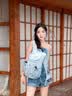 锐步轻便专业徒步登山包女防泼水运动户外背包轻量化越野包男 冰蓝色 实拍图