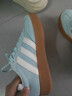 adidas「T头鞋」BARREDA板鞋德训鞋男女阿迪达斯轻运动 薄荷绿/汉玉白/树脂黄   44 实拍图