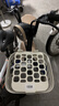 飞鸽电动自行车 E75Plus新国标电动车2026长续航80KM铅酸电池48V21Ah智能家用电瓶车可上牌漫步白 实拍图