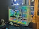 酷月棱镜7PRO静音机箱风扇 台式机电脑主机argb神光同步大风量散热风扇 镜月PRO风扇【白色反向】——三面透镜豪华版 实拍图