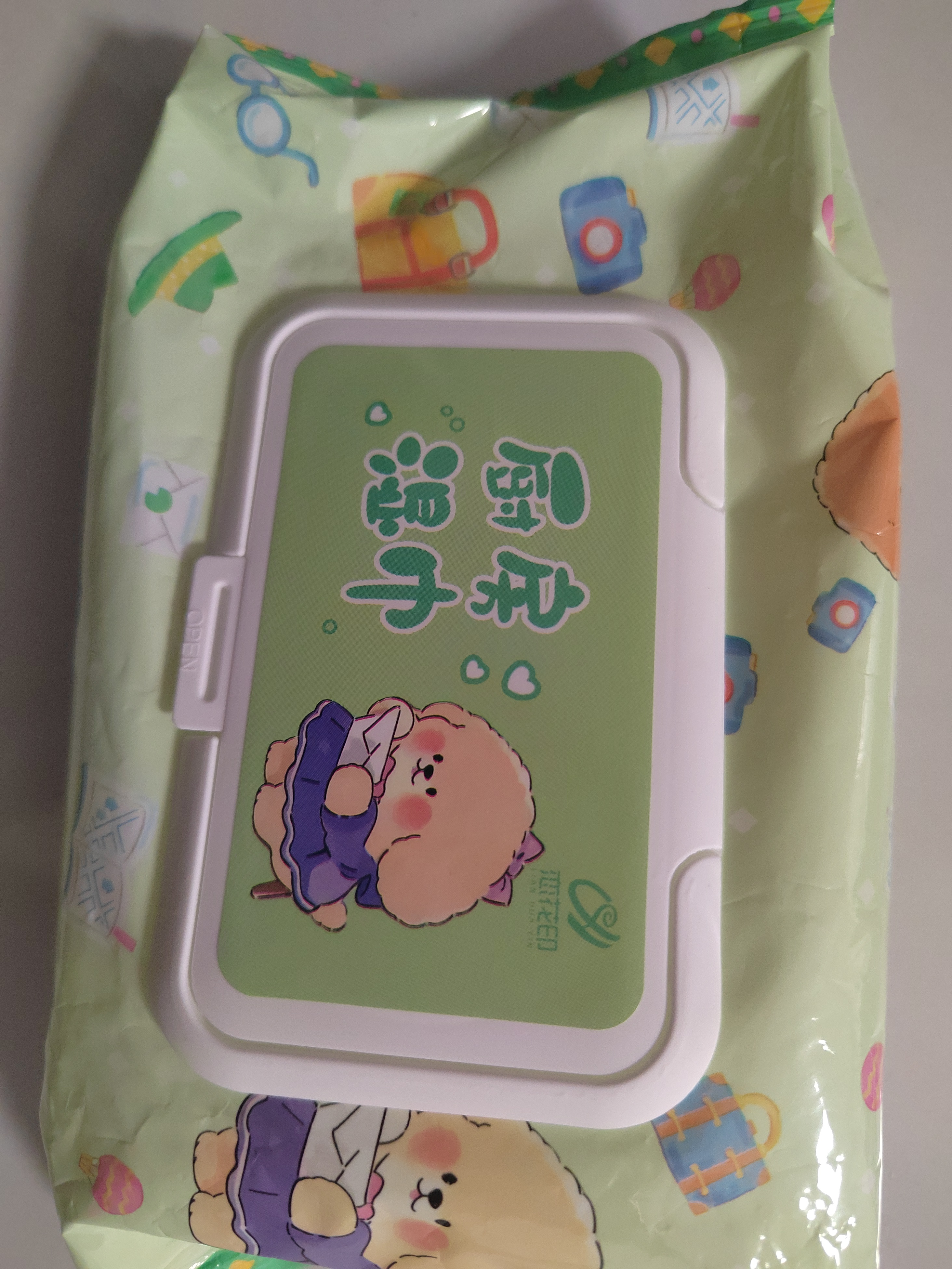 擦鞋湿巾清洁神器便携清洁湿巾擦鞋湿巾清洁去污鞋配件 厨房湿巾40片装（包装随机） 实拍图