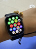 Apple/苹果 Watch S11 智能手表GPS款46毫米深空灰色铝金属表壳黑色运动型表带S/M MEVN4CH/B 实拍图