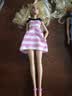 芭比（Barbie）时尚达人豹斑玫影甜心魅姿法式蝴蝶倩影星云仙子换装娃娃公仔礼物 【65周年限定】简约庆典纪念娃娃HTH66 实拍图