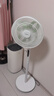 美的（Midea）【幸运草安睡1S】一级能效直流变频声控电风扇家用遥控卧室静音落地扇台式桌面抗菌大风力转页扇 实拍图