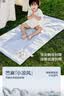 良良（liangliang）婴儿凉席苎麻a类母婴级可机洗新生儿宝宝幼儿园凉席专用午睡床垫 【持久凉】天丝苎麻-浣溪 120*65cm 实拍图