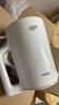 美的（Midea）电热水壶烧水壶有钛无缝内胆1.5L容量自动断电双层防烫2026新款MK-HJ1570-T 实拍图