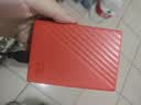 西部数据（WD）移动硬盘6TB USB3.0 My Passport随行版2.5英寸 红 机械硬盘 笔记本电脑外接 大容量加密 家庭存储 实拍图