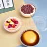 一次性碗筷套装餐具家用加厚商用结婚喜酒席农村整箱塑料圆形过年 360环保碗(300ml)  50个 实拍图