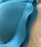 ubras无尺码浪花领文胸收副乳内衣女无痕小胸聚拢文胸无钢圈胸罩 松石青色-背勾 均码 (100-130斤) 实拍图