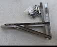 贝石 加厚不锈钢空调外机支架不锈钢空调支架空调架适用奥克斯华凌长虹海尔科龙TCL美的格力等空调架子 304不锈钢3p加厚版/100mm不锈钢螺丝 实拍图