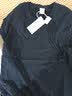 【京东直采】320g重磅卫衣男女长袖t恤26新款打底衫内搭t恤 短袖-藏青 M （95-110斤） 实拍图