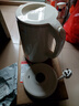 九阳（Joyoung）热水壶烧水壶电热水壶 双层壶体 304不锈钢 1.5L家用0胶水电水壶 K15FD-W100 实拍图