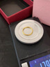 周六福（ZLF）  黄金戒指女硬金三生三世足金素圈指环 定价单个 光面13号-0.91g 实拍图