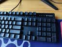 雷柏（Rapoo）V500PRO 有线背光机械键盘 104键全尺寸游戏电竞笔记本电脑多媒体办公吃鸡全键无冲键盘 茶轴 实拍图