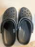 卡骆驰（CROCS）檀健次同款经典洞洞鞋轻便百搭女沙滩鞋包头拖鞋男鞋|10001 黑色-001(含智必星) 45 (290mm) 实拍图