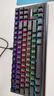 CHERRY樱桃MX1.1黑曜极光 机械键盘87键 游戏键盘 有线键盘 悬浮式无钢结构 RGB灯效 黑色红轴 实拍图