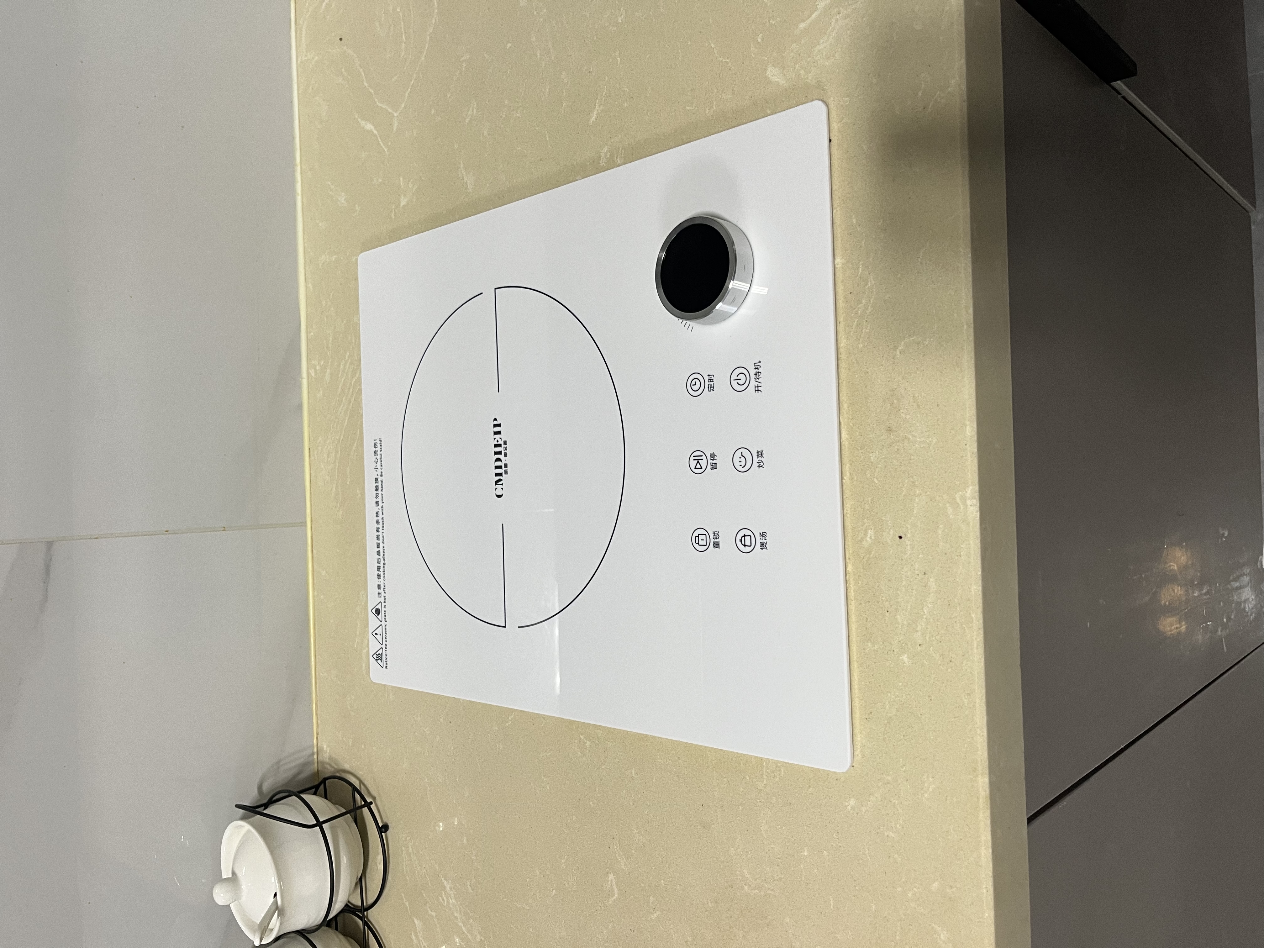 Cmdieip德国凯盟家用电磁炉高颜值 3500W大功率嵌入式高端电火灶一体全套台式锅灶做饭炒菜用 实拍图