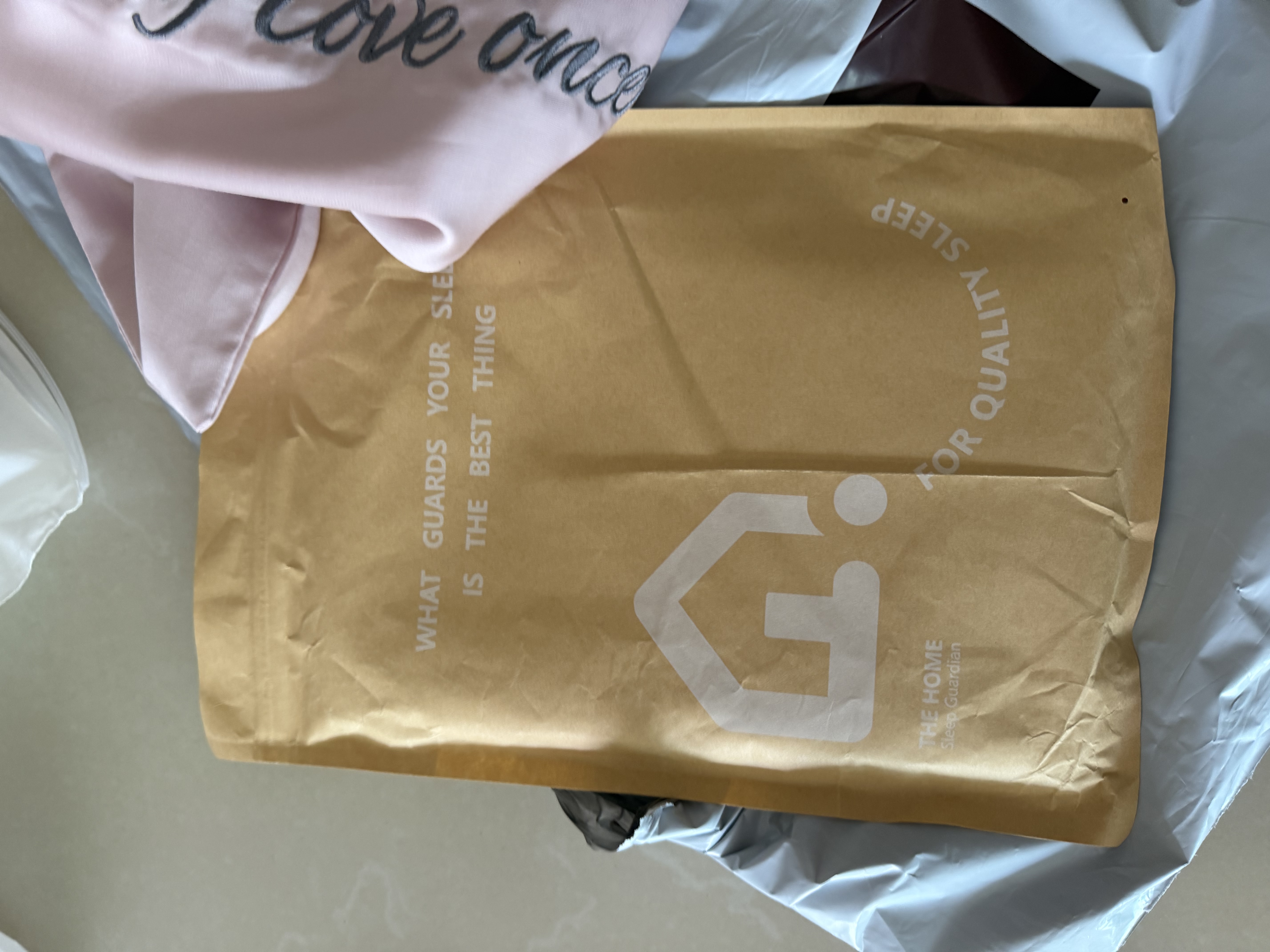 无印良品A类50s莱赛尔天丝枕套单只夏季家用水洗冰丝枕头套 48*74cm山茶 实拍图