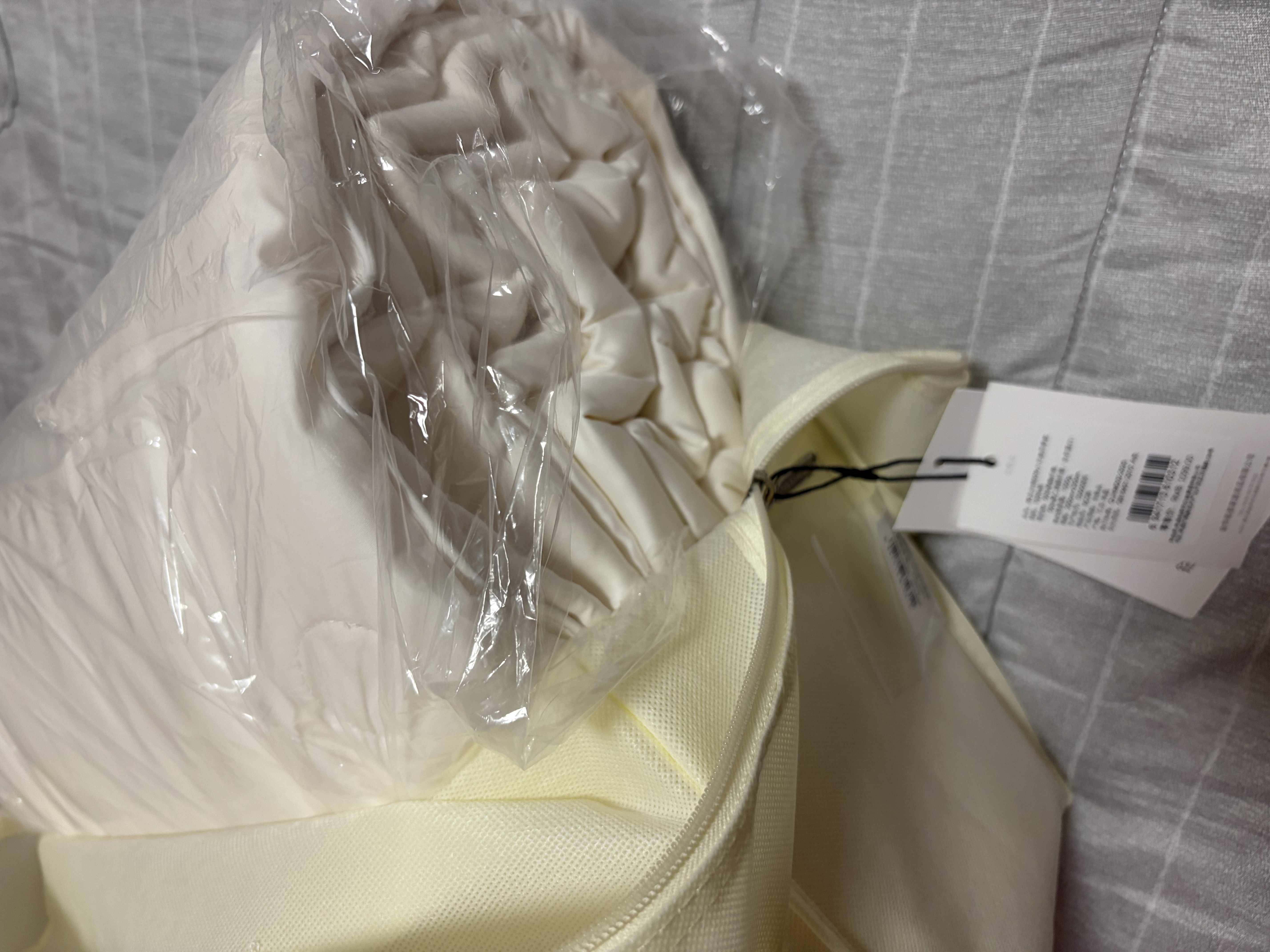 MIDO HOUSE铭都80支全棉50%大豆纤维被春秋被子被芯四季被双人200*230cm 实拍图