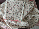 无印良品100%纯棉少女风床上四件套1.5/1.8米床用 被套200*230cm贝壳粉 实拍图