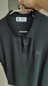 杰克·琼斯（JACK&JONES）26年夏季新款翻领polo衫男士凉感商务休闲短袖t恤刺绣品牌男装 黑色E40 L (180) 实拍图