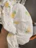 汤尼倍儿婴儿帽子夏款薄款新生儿太阳帽防晒纯棉可调节男女宝宝渔夫遮阳帽 缤纷菠萝（夏季款） 0-3个月(帽围42cm) 实拍图