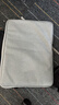 泰克森笔记本电脑内胆包适用联想华为14苹果16英寸男女士平板收纳保护套 绅士灰-(绒毛防震)-单层版 12/13.3/13.6英寸 实拍图