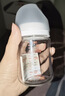 贝亲（Pigeon）新生儿 防胀气宽口径玻璃奶瓶160ml SS号奶嘴 0个月+ AA260 实拍图