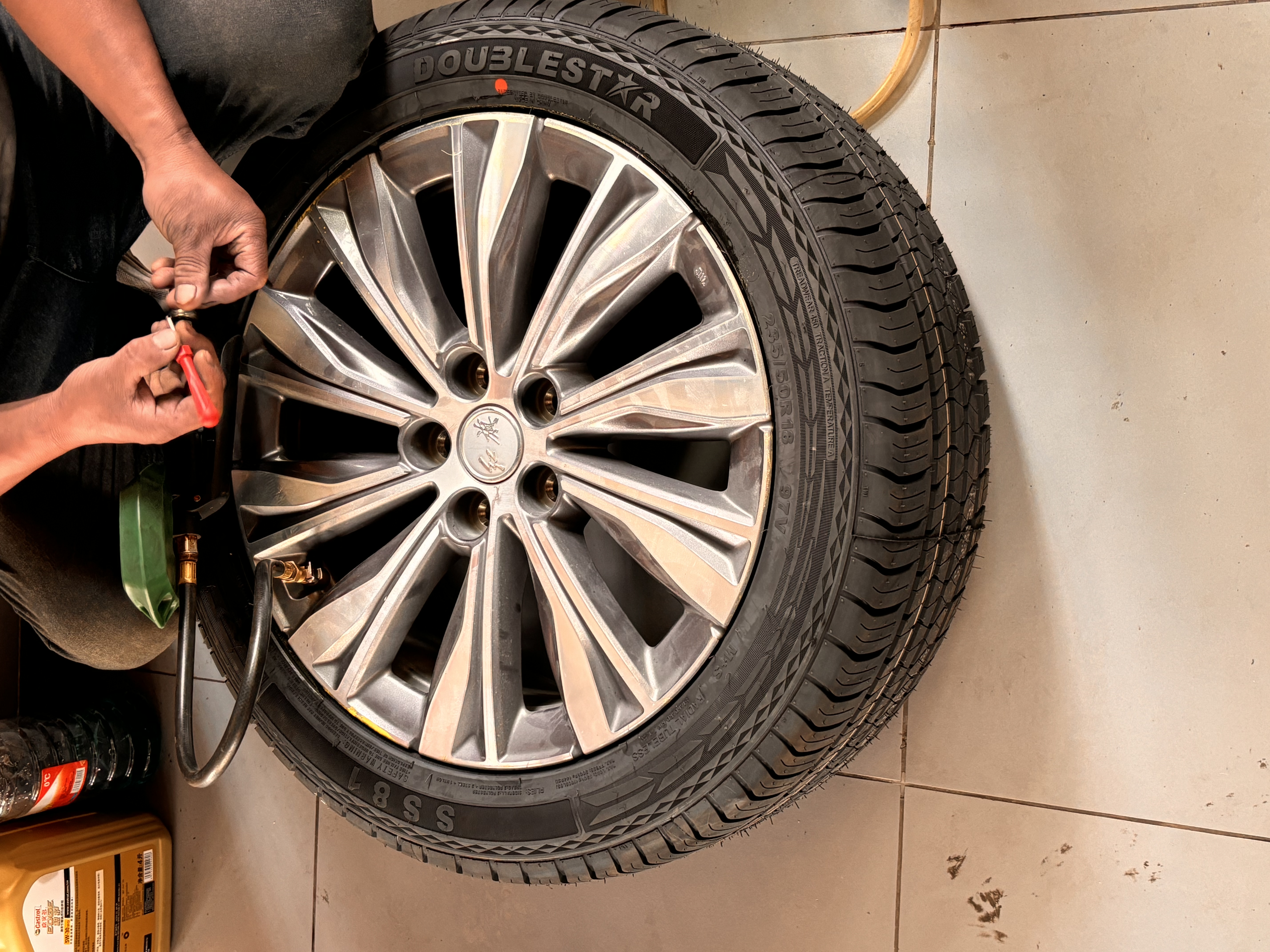 双星JUOGO轮胎 235/50R18 97V SS81 适配翼虎/荣威RX5/君越/领克02 实拍图