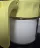 居元素玻璃密封防潮调料盒厨房调料瓶罐家用带勺调味罐350ml 柠檬黄 实拍图