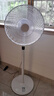 艾美特（AIRMATE）【AI风随温变】空气循环扇七叶家用直流变频节能电风扇32档柔风轻音台地两用卧室定时遥控风扇 RD1 实拍图