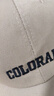 【COLO】鸭舌帽男女同款户外休闲显脸小遮阳帽子韩版潮棒球帽 卡其色 实拍图