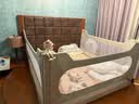 babycare免打孔婴儿床护栏防摔【贝壳米 1.8m*1+2m*2 三面】 实拍图
