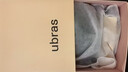 ubras【2件装】无尺码免拆美背内衣女背心无钢圈文胸罩无痕舒适包裹 燕麦奶色+黑色 均码 （A-C杯） 实拍图