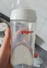 贝亲（Pigeon）玻璃奶瓶宽口径防胀气240ml L号奶嘴 6月+ AA188  实拍图