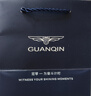 冠琴（GUANQIN）手表男士全自动机械表瑞士品质防水夜光精钢双日历学生多功能腕表 钢带本色白面（SY款明星推荐） 实拍图