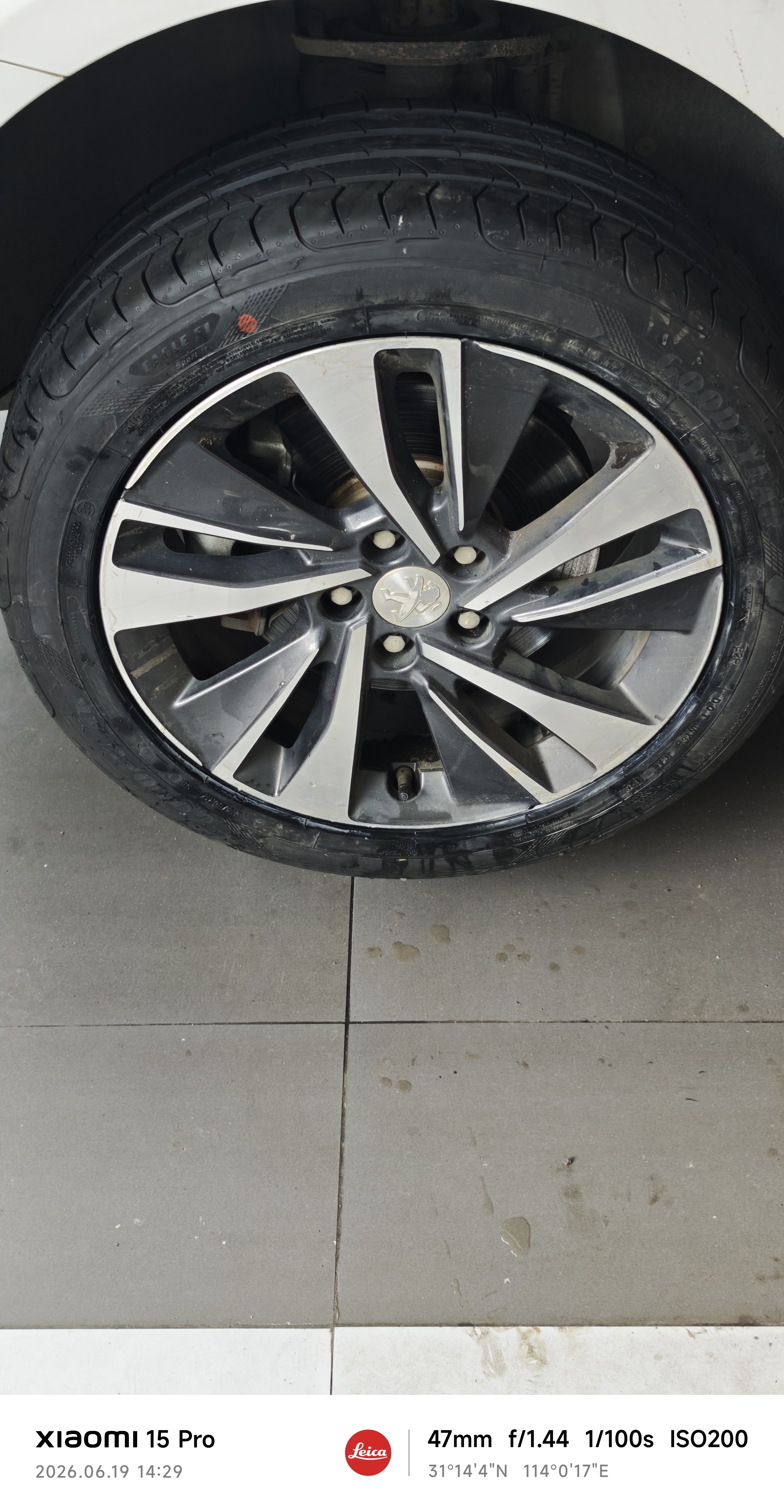 固特异（Goodyear）汽车轮胎215/50R17 91W 鹰驰F1酷跑 适配标致408雪铁龙 御乘升级 实拍图